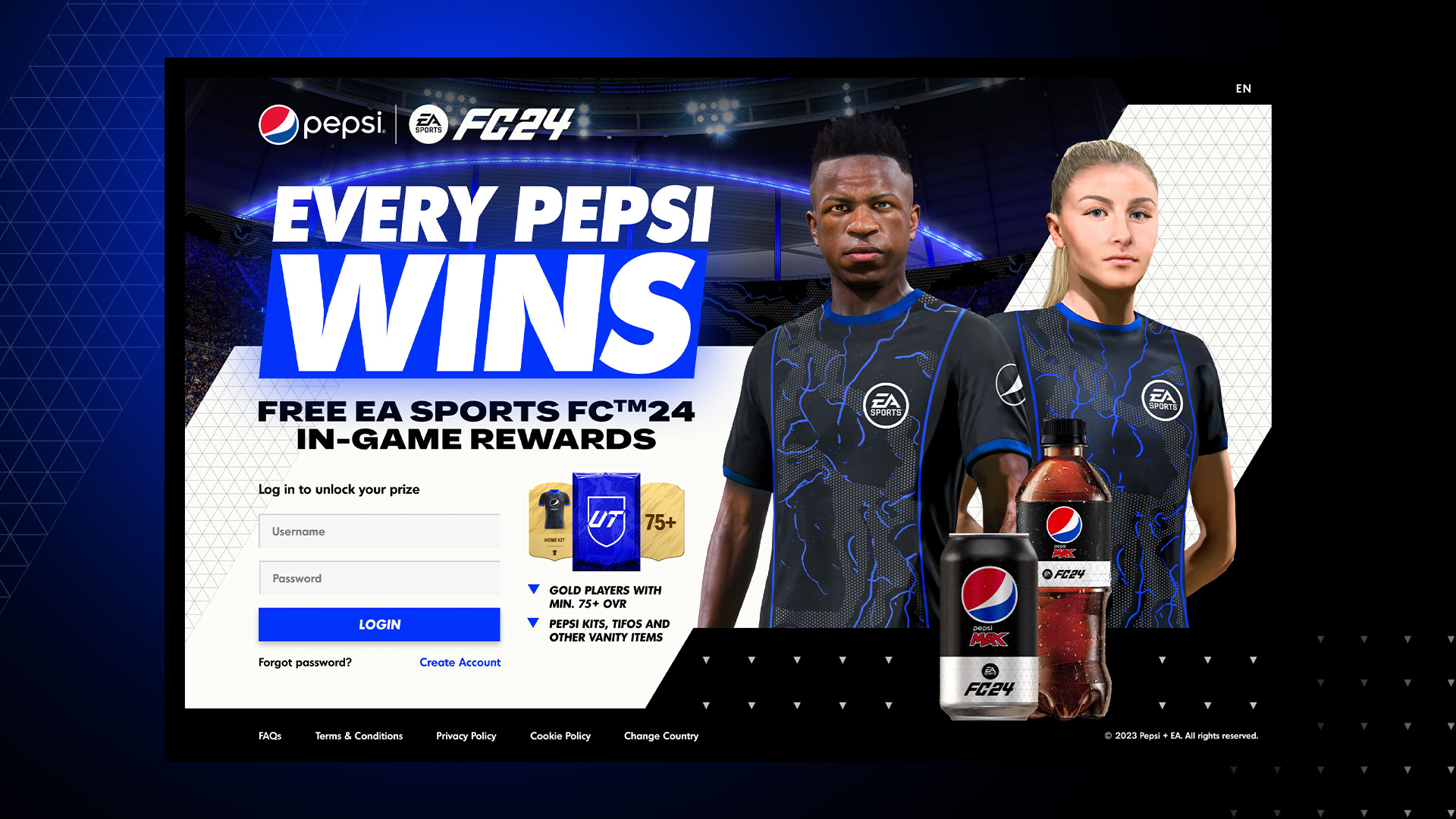 Pepsi EA Key Visual