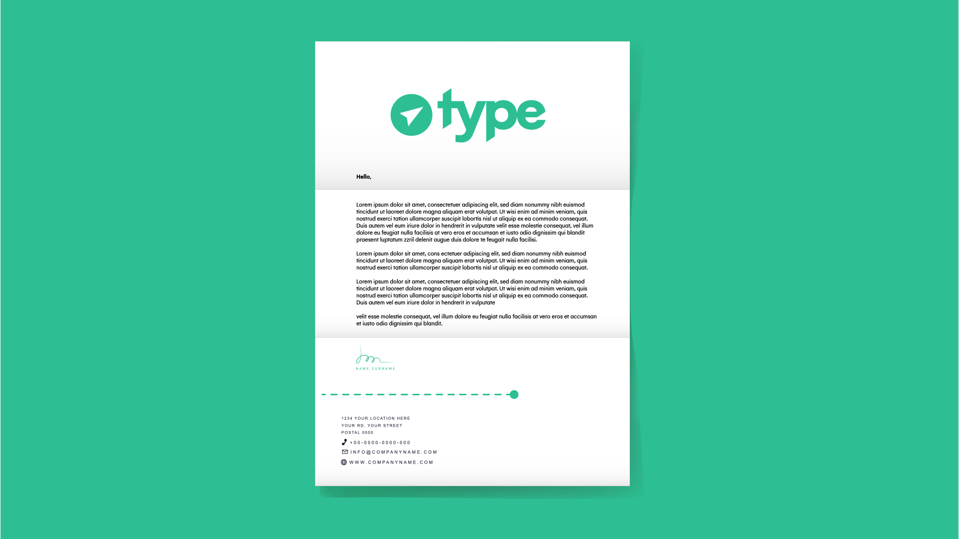 Letter Template